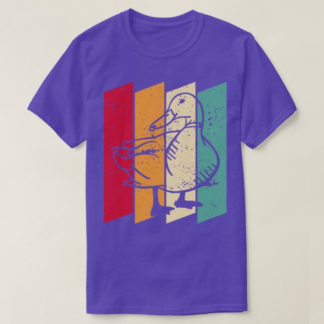 Duck Retro T-Shirt (Design Front)