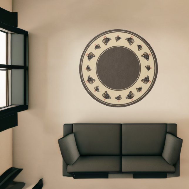 Duck Round Area Rug (Insitu (Indoor 1))