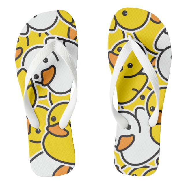 duck rubber flip flops (Footbed)