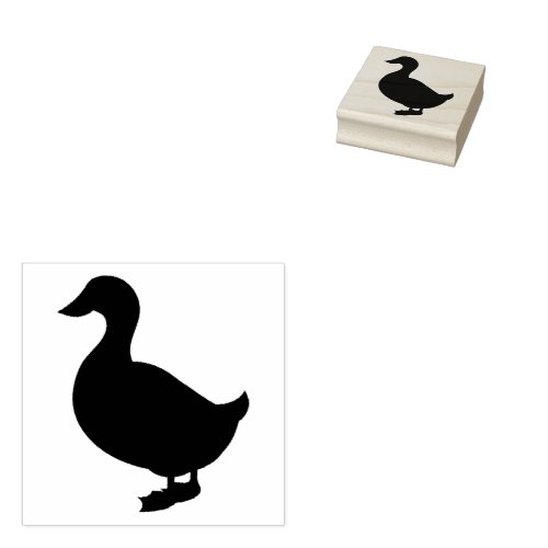 Duck  rubber stamp