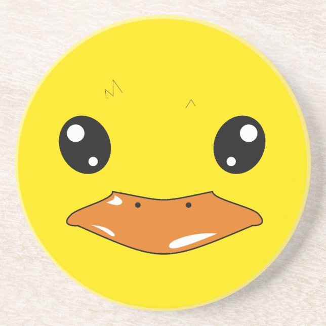 Duck Sandstone Coaster (Front)