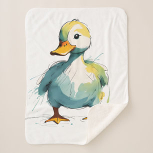 duck sherpa blanket