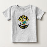 Duck Skate Co. Cool Cartoon Skater T-Shirt<br><div class="desc">Show off your playful side with this “Duck Skate Co.” t-shirt! Featuring a cheerful cartoon duck shredding on a skateboard, this design is perfect for skaters, animal lovers, and anyone who enjoys unique, eye-catching streetwear. Made from soft, comfortable fabric, it’s ideal for everyday adventures or as a fun gift for...</div>