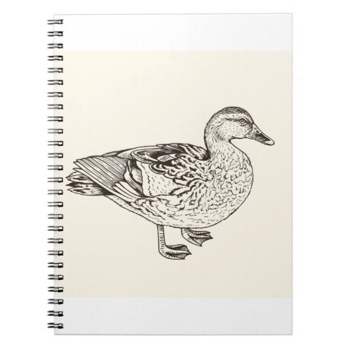 Duck Sketch Notebook