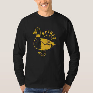 Duck - Spirit Animal  Cute Cool Duck Owner T-Shirt