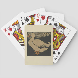 Duck - Square Animals Illustration Poker Cards