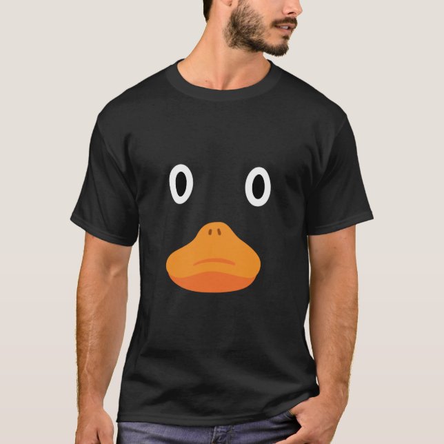 Duck  Squeaky Duck Beak  Rubber Duck Costume T-Shirt (Front)