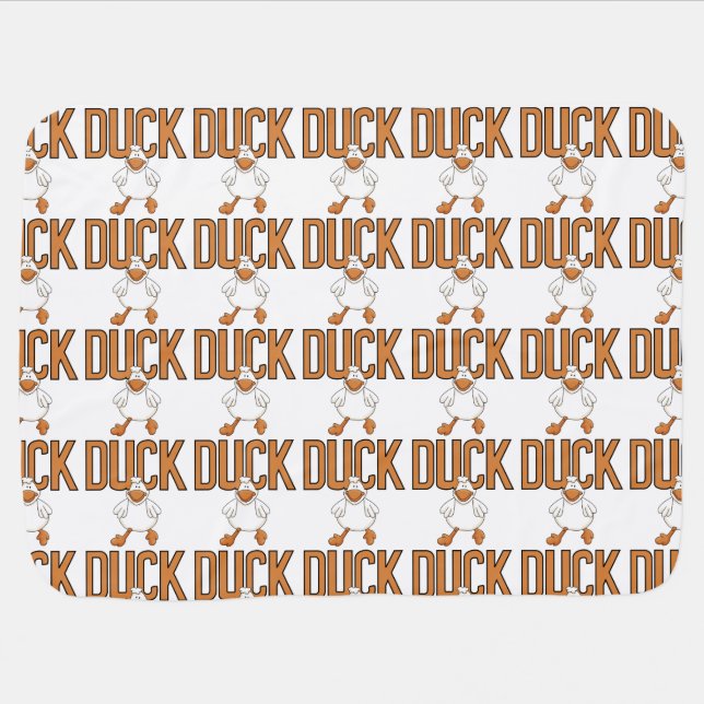 Duck Stroller Blanket (Horizontal)