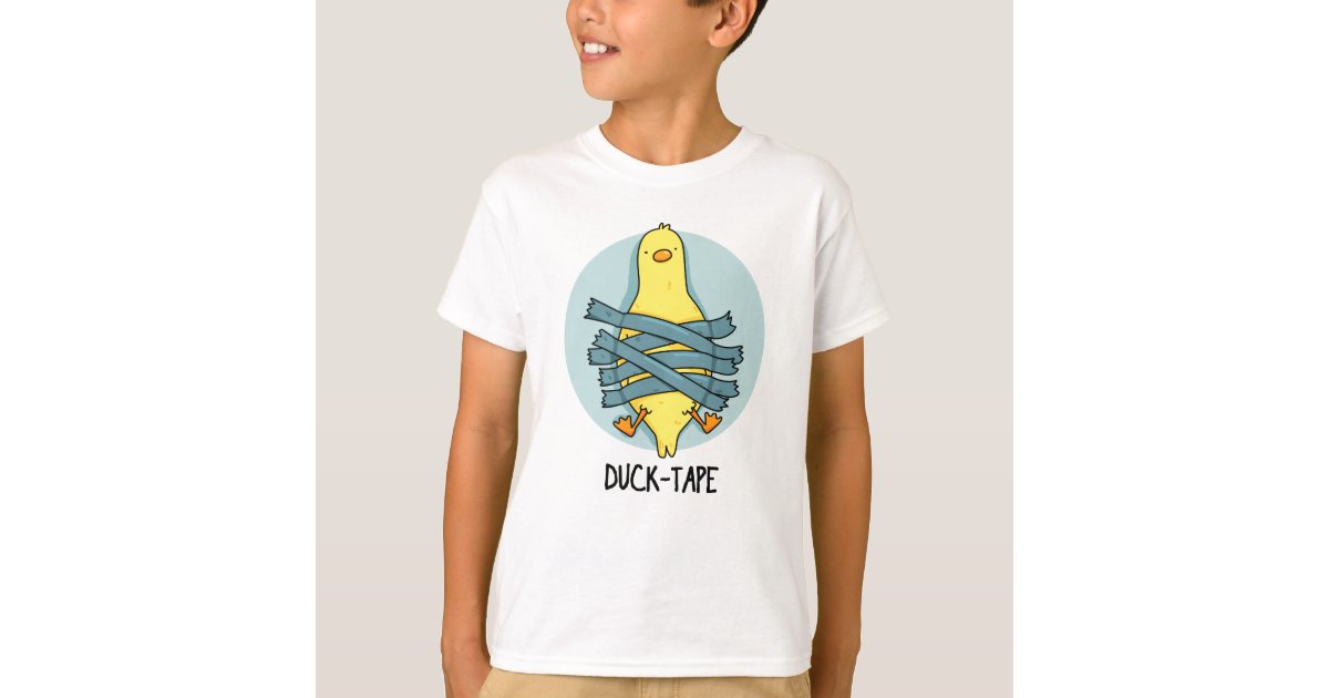 Duck Tape Funny Duct Tape Pun TShirt Zazzle