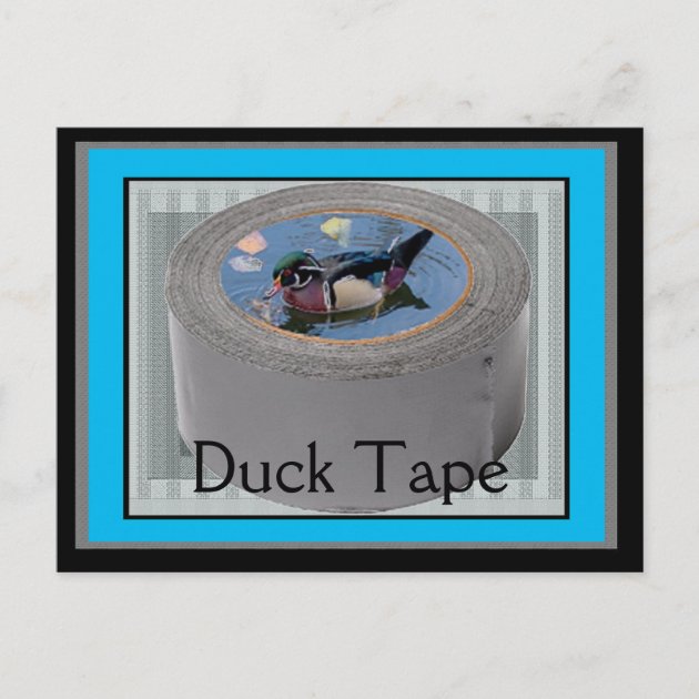 Duck Tape Postcard Zazzle   Duck Tape Postcard R00bd3a4c267c4c949a8857b0e9eb1e2e Ucbjp 630 