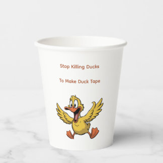duck tape sarcasm paper cups