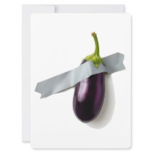 Duck-taped Eggplant