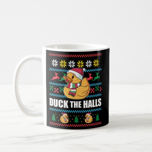 Duck The Halls Ugly Meme Coffee Mug