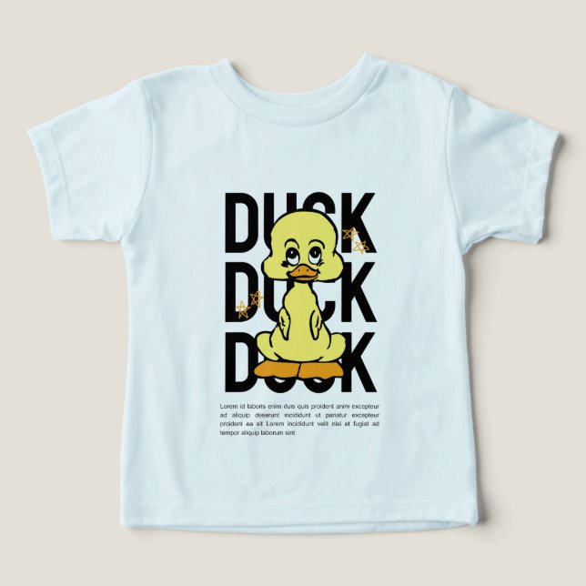 duck toddler t-shirt (Design Front)