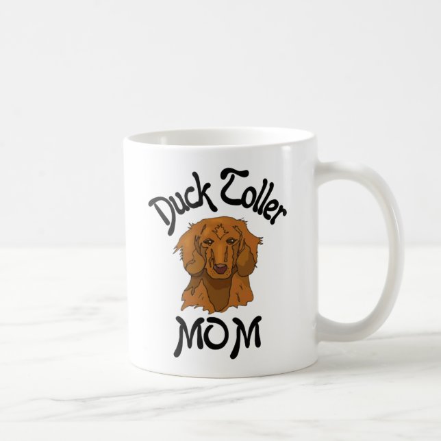 Duck Toller Mom Coffee Mug (Right)