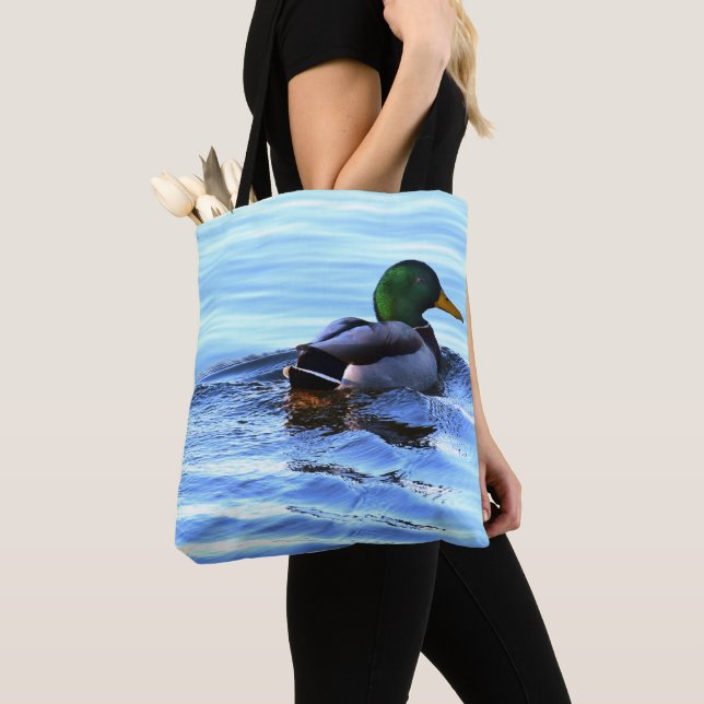 Duck Tote Bag (Close Up)