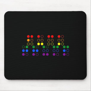 Duck Trump - An Anti-trump Message Written In Brai Mouse Pad