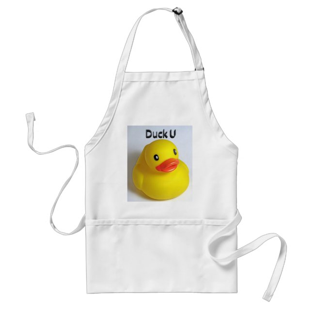 Duck U Adult Apron (Front)