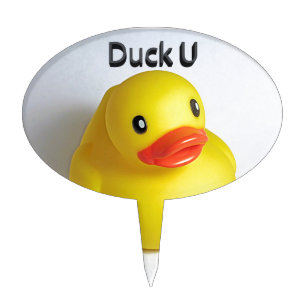 Duck U Cake Topper