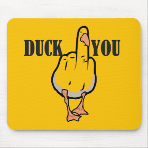 duck u mouse pad