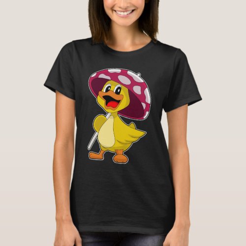 Duck Umbrella T_Shirt