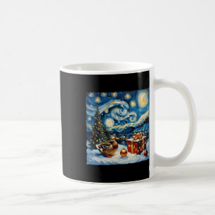 Duck Van Gogh Style Starry Night Christmas Winter  Coffee Mug