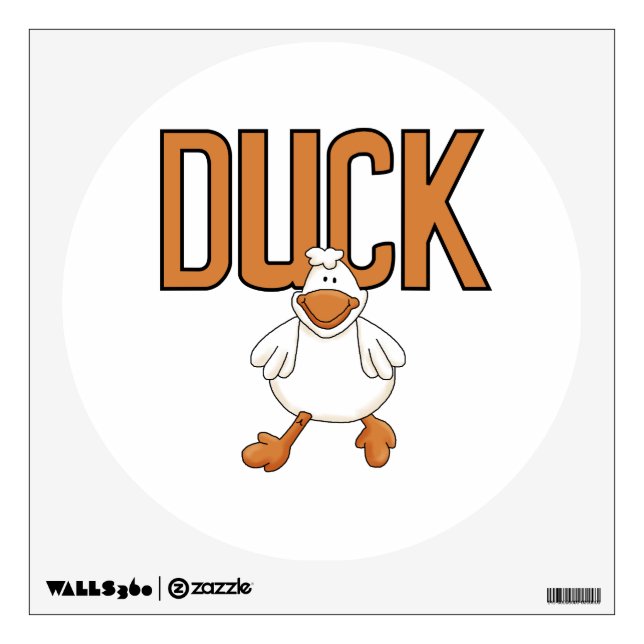 Duck Wall Sticker (Front)