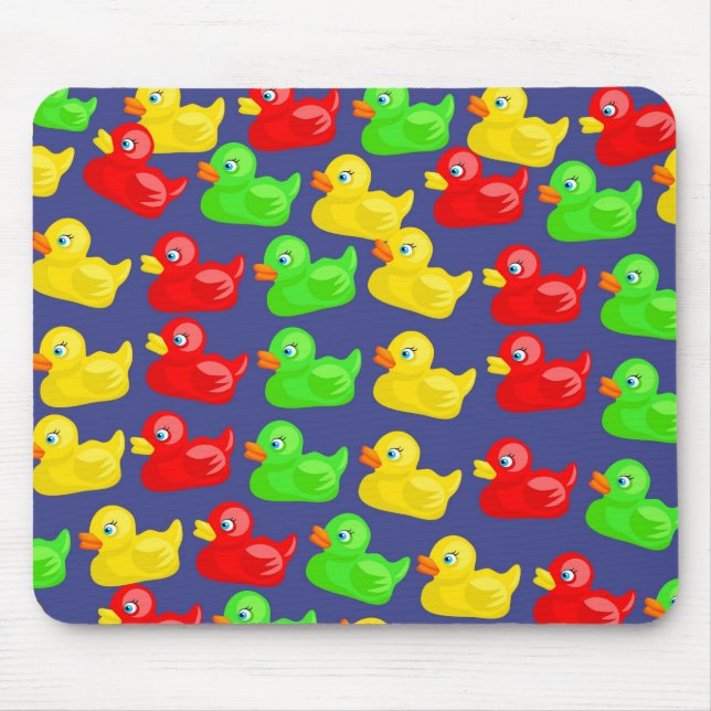 Duck Wallpaper Mouse Pad (Front)