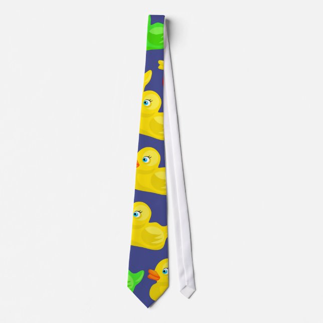Duck Wallpaper Neck Tie (Front)