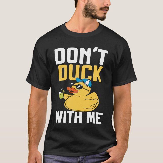 Duck Whisperer Duckling Bird Waterfowl Duck T-Shirt (Front)