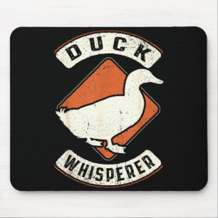 Duck Whisperer Vintage Clic Retro Animal Love  Mouse Pad