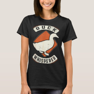 Duck Whisperer Vintage Clic Retro Animal Love  T-Shirt