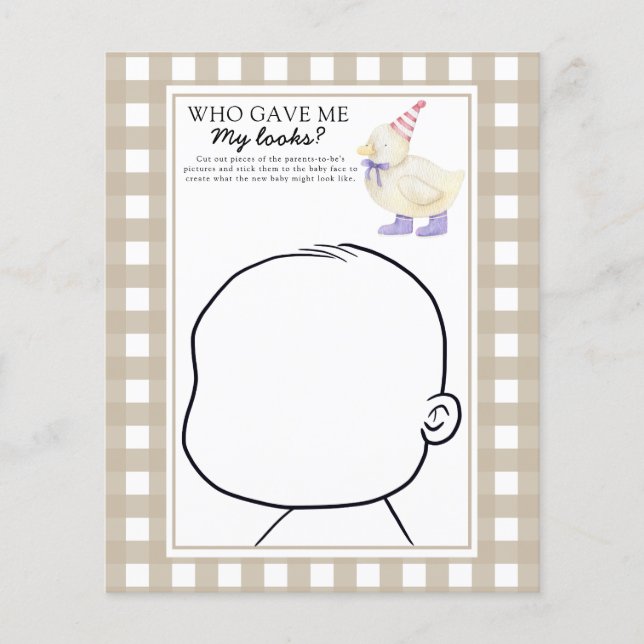 Duck - Who gave me my looks game (Front)