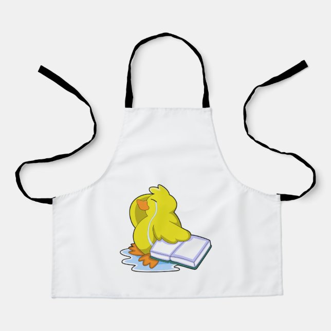 Duck with Book Apron (Front)