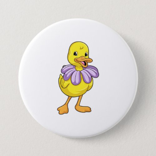 Duck with Daisy Button