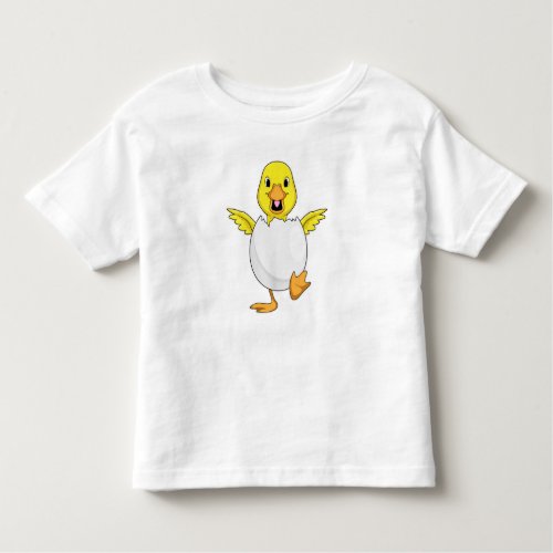Duck with Egg Toddler T_shirt