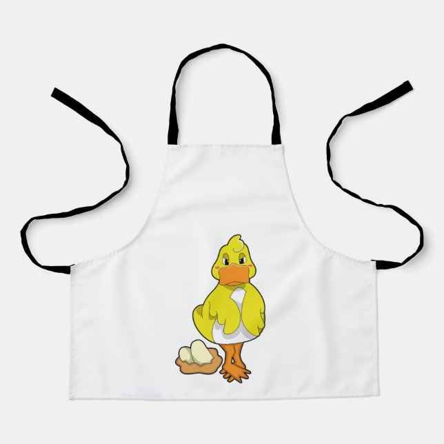 Duck with Eggs Apron (Front)