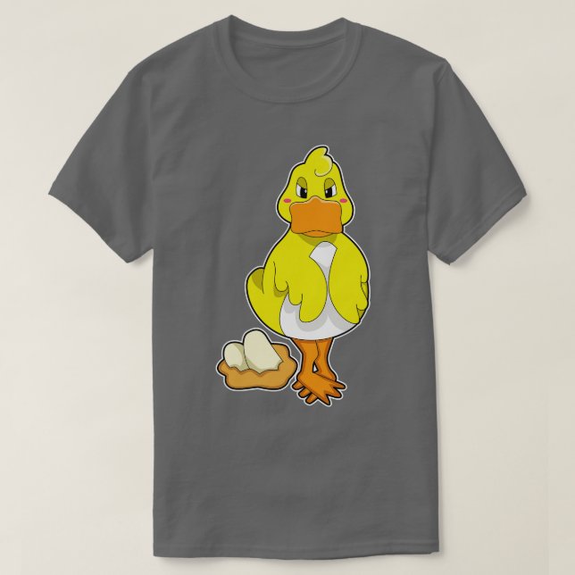 Duck With Eggs  T-Shirt (Design Front)