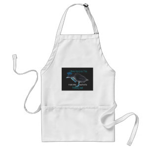 Duck with I Woke Up Like This & Hakuna Matata Text Adult Apron