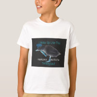 Duck with I Woke Up Like This & Hakuna Matata Text