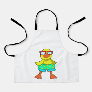 Duck with Swim ring & Sunglasses Apron