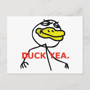 Duck Yea - Postcard