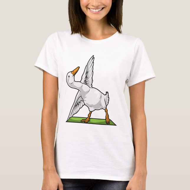 Duck Yoga Yoga mat T-Shirt (Front)