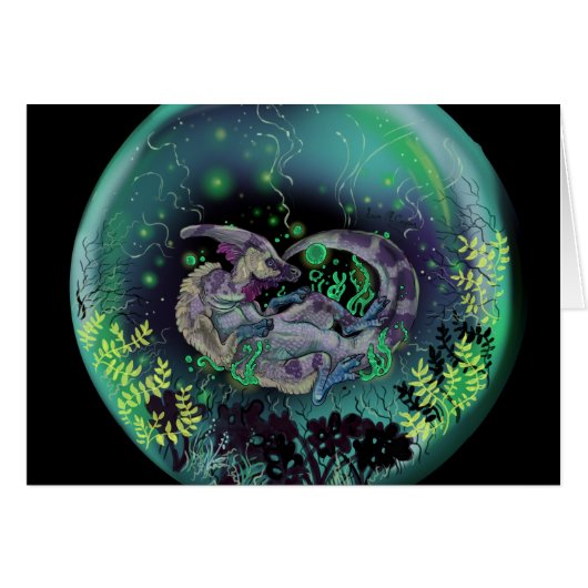 Duckbill Dinosaur Art Cards (Front Horizontal)