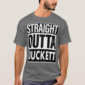 Duckett Name Straight Outta Duckett T-Shirt
