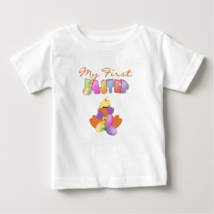 Duckie and Tulips First Easter Tshirt