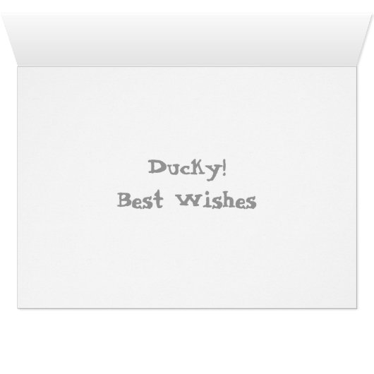 Duckling (Inside Horizontal (Bottom))