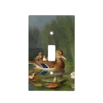Duckling Duck Bird Animals Pond Light Switch Cover