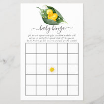 Duckling Lilly of the Valley Baby Shower Bingo