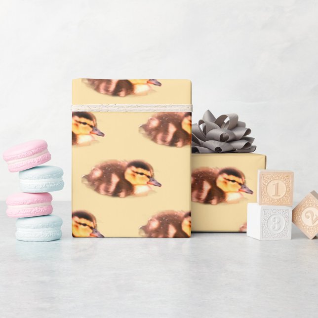 Duckling Photo Wrapping Paper  (Creator Uploaded)